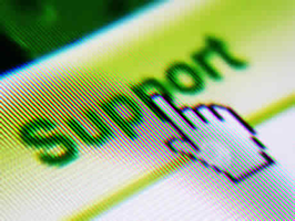 Open a New or Monitor an Existing Support Ticket